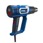 Dedra DED7978 Hőlégfúvó LCD kijelző, 2 fokozat (60/60-600°C), hőszabályzó  2000W