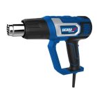 Dedra DED7978 Hőlégfúvó LCD kijelző, 2 fokozat (60/60-600°C), hőszabályzó  2000W