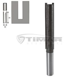   Dedra 07F031C Nútmaró (kétlapkás hornyoló, hosszú) csap:12mm, hossz:50mm, átmérő:10mm