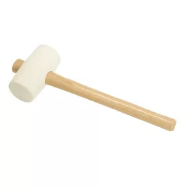   BERGER Gumikalapács fa nyéllel, FEHÉR, 55mm/450g  041202-0005