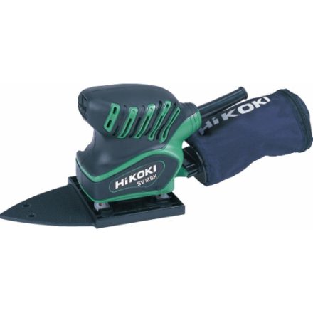 Hikoki  SV12SHWBZ Rezgőcsiszoló 200W, 110x190mm, 1,1kg, 14000/min, porzsák