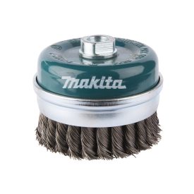   Makita  D-29290 Tárcsás drótkorong (csésze) fonott, átmérő: 100mm, huzal: 0,5mm, M14