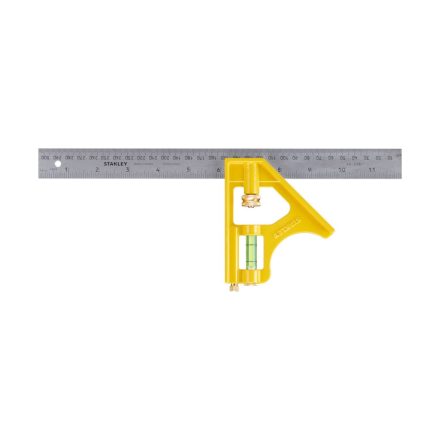 Stanley  2-46-028 kombinált derékszög, fém 30cm