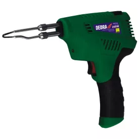   Dedra DED7538 Forrasztó pisztoly 200W, 3 fokozat, Led világítás kofferben