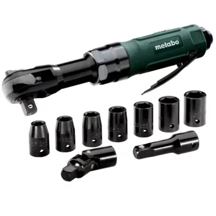 Metabo  DRS68 SET 1/2˝ levegős racsnis csavarozókészlet kofferban 604119500