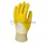 Munkavédelmi  Kesztyű Gazdaságos sárga nitril márott ökölcsontig 9319  9/L