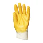 Munkavédelmi  Kesztyű Gazdaságos sárga nitril márott ökölcsontig 9319  9/L