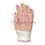 Munkavédelmi  Kesztyű NŐI Fehér cérnakesztyű, két oldalán piros pöttyözött 4350  7/S