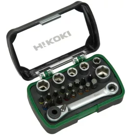 Hikoki  750362 Bitkészlet bitboxban 24részes