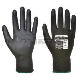   Munkavédelmi  Kesztyű PORTWEST A120 Fekete PU mártott PW-A120BKRM  8/M