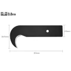 Olfa  Tartalék horgas penge 20mm/39,5mm/90mm/0,8mm IPARI (1db, bliszteres)  HOB-1
