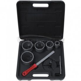   Dedra DED1519 Csempelyukfúró készlet 5+2r. 33-53-67-73-83mm