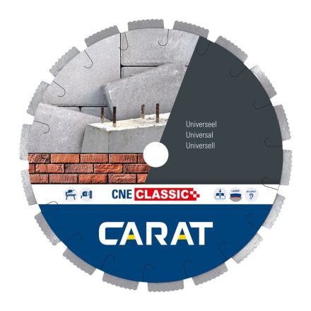 Hikoki Carat CNEC300400 Gyémánttárcsa CNE CLASSIC hullámos, szegmentált tégla/kő 300x25,4mm