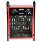 Dedra DED9924 Elektromos termosztát (fűtőelem) 4500/9000W, 708m3/h