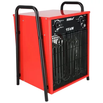 Dedra DED9925 Elektromos termosztát (fűtőelem) 5000/10000/15000W, 1290m3/h