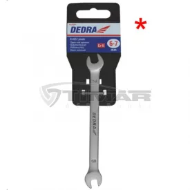 Dedra 1478P Villáskulcs bliszteren CrV 18x19mm