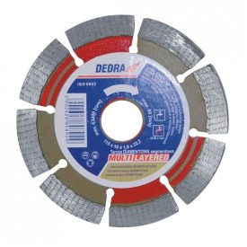   Dedra H1097 Gyémánt vágótárcsa szegmentált MULTI-LAYER  beton/klinker tégla/KŐ 230x22,2mm