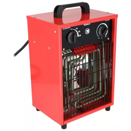 Dedra DED9921 Elektromos termosztát (fűtőelem) 1650/3300W, 250m3/h