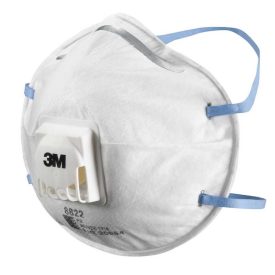   Munkavédelmi  Pormaszk 3M Szelepes, részecskeszűrős FFP2S  3M_8822