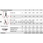 Krause MONTO Safety lépcsőfokos állólétra 4 fokos 126320