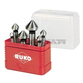   Ruko A102156 Kúp és sorjázó süllyesztő készlet  6 részes