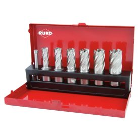   Ruko  108820 Magfúró készlet HSS 3/4˝ Weldon szárral 7 részes