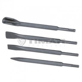 Dedra 0708 vésőszár készlet SDS-Plus, 4 részes