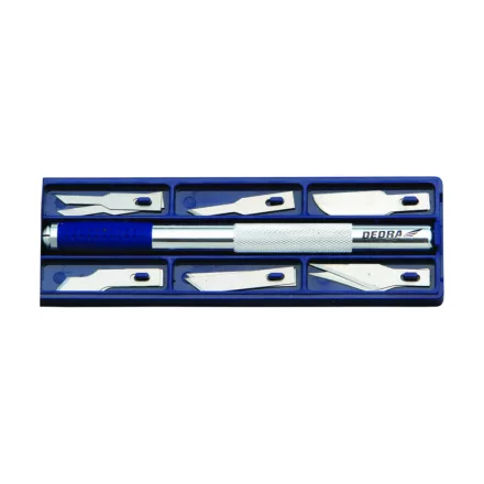 Dedra M9034 Többfunkciós precíziós késkészlet 6mm, 12részes