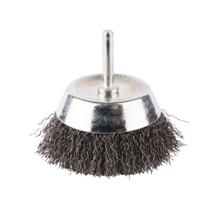 Makita  D-39936 Száras drótkorong (drótkefe) hullám, átmérő: 75mm, huzal: 0,3mm, hengeres befogás