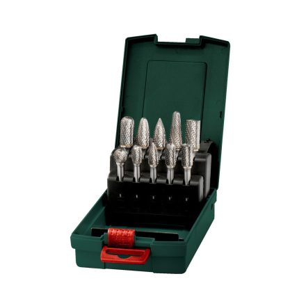 METABO  628404000 Keményfém maró készlet 10 részes