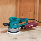 Makita  BO6030J Excentercsiszoló 310W 150mm, MakPac koffer