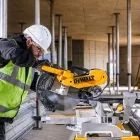 DeWalt  DWS780-QS Gérvágó, 2 oldalra dönthető, kihúzható 1675W