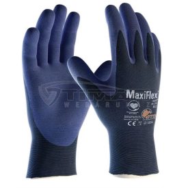   Munkavédelmi  Kesztyű ATG 34-274 MaxiFlex Elite sötétkék nitril mártott  8/M