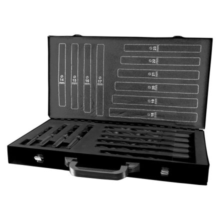 TERRAX  A204001 Fémfúrószár készlet 10 részes, HSS