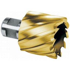   TERRAX  108222TTX Magfúró 22mm HSS-TiN, Weldon szárral 19mm (3/4˝)