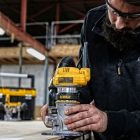 DeWalt  D26204K-QS Felsőmaró/élmaró 2az1-ben 900W, koffer