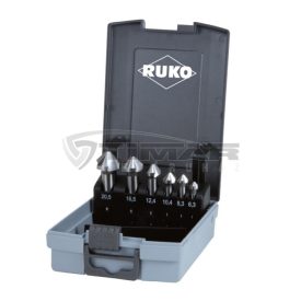   TERRAX  A102152RO Kúp-és sorjázó süllyesztő készlet HSS 6db-os