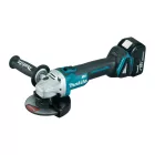 Makita  DGA504RTJ Akkus sarokcsiszoló 125mm 18V LXT 5,0Ah MakPac koffer