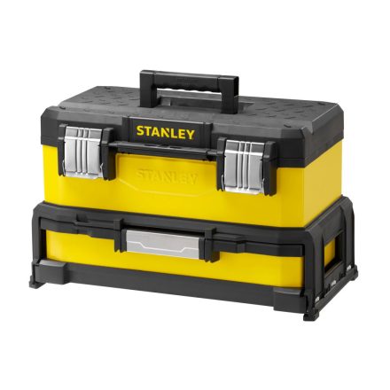 Stanley  1-95-829 Szerszámosláda fiókkal, fém/műanyag sárga 20˝