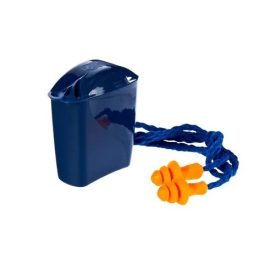   Munkavédelmi füldugó 3M 25dB narancs lamellás, zsinóros +tartódoboz 3M_1271
