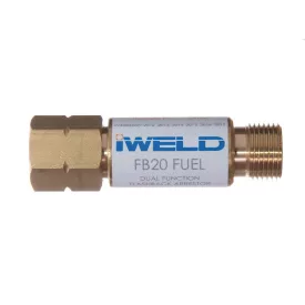   Iweld  FB20 visszaégésgátló patron reduktorra G3/8" LH "égőgáz" 51118FB2RF