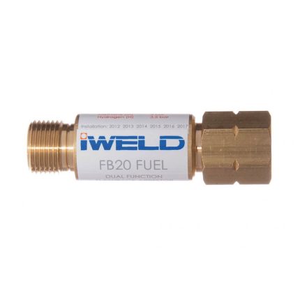 Iweld  FB20 visszaégésgátló patron markolatra G3/8" LH "égőgáz" 51118FB2SF