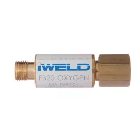   Iweld  FB20 visszaégésgátló patron markolatra G1/4" oxigén 51128FB2SO