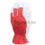 Munkavédelmi  Sofőrkesztyű Fehér-piros színborjúbőr, pamut kézhát 879  9/L