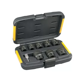 DeWalt DT7507-QZ Gépi dugókulcs készlet, 9részes
