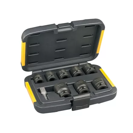 DeWalt DT7507-QZ Gépi dugókulcs készlet, 9részes