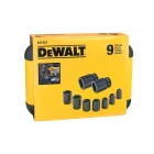 DeWalt DT7507-QZ Gépi dugókulcs készlet, 9részes
