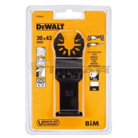   DeWalt  DT20701-QZ Multiszerszám merülőfűrészlap 43x30mm/18tpi FA/SZÖGES FA