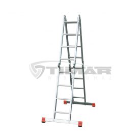   Krause MONTO Multimatic Univerzális csuklós létra 4x4 fokos nem pallózható (120694)