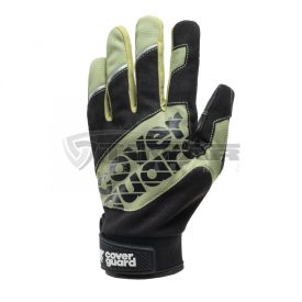   Munkavédelmi  Kesztyű Eurolite MX200 Fekete-olajzöld PU mártott tenyér, fogásbiztos 1MEDX00009  9/L